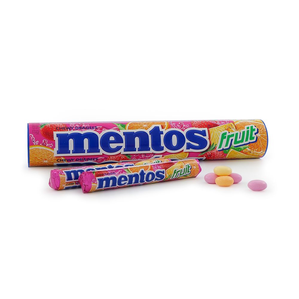 Mentos Fruit 8-pack, 296 g