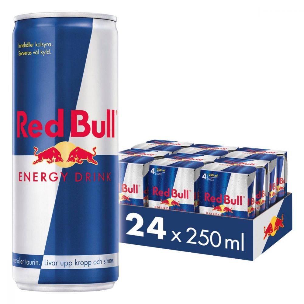 ambition brugt Bliv forvirret Köp Red Bull 24-pack | Energidryck | Gottebiten.se