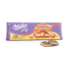 Шоколад Milka Toffee whole Nuts 300 гр