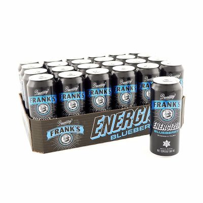 Frank's Energizer Blueberry, 500 ml x24