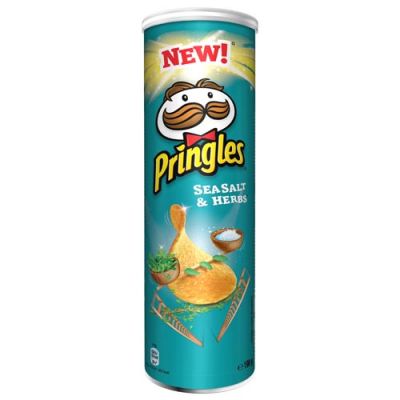 Pringles Sea Salt & Herbs, 200 g