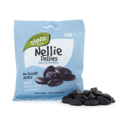 Nellie Dellies Salt Liquorice, 90 g