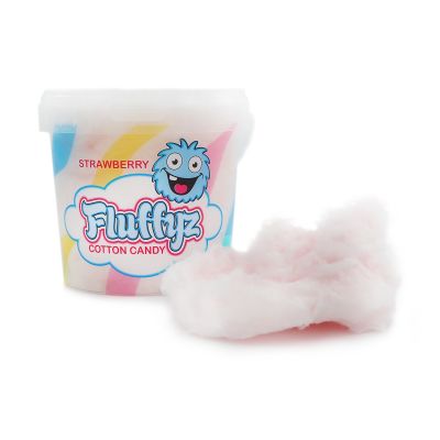 Cotton Fluff Jordgubb, 50 g