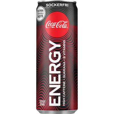 Coca Cola Energy Zero Sugar, 12x 250 ml 