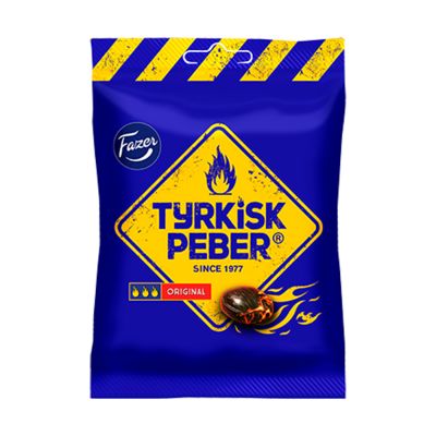 Fazer Tyrkisk Peber, 150 g                                