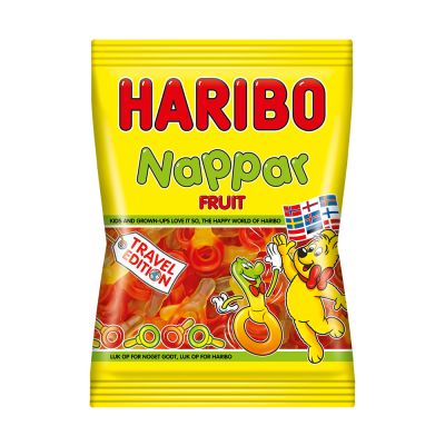 Haribo Nappar Frukt, 500 g