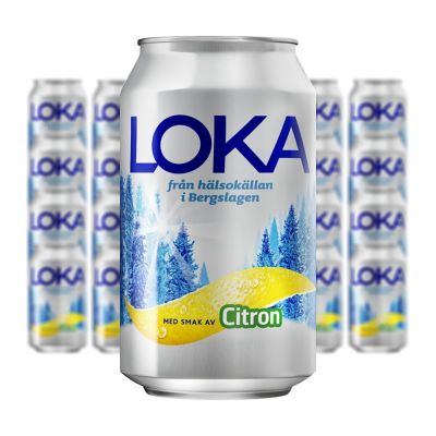 Loka Citron, 24x 330 ml 