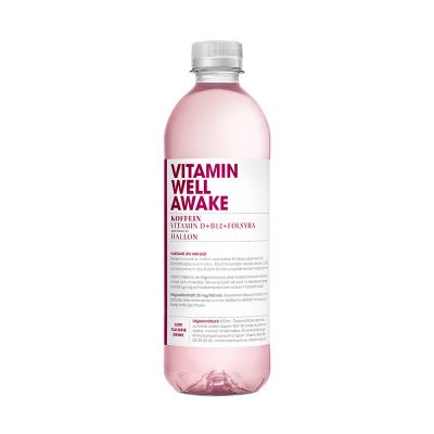Vitamin Well Awake Hallon, 12x 500 ml 