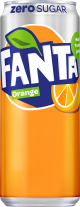 Fanta Zero Orange, 330 ml